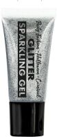 WM Makeup Silver Sparkling Glitter Σωληνάριο 25ml (1962F)