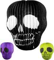 WM Skull Lampion 25cm-3 Σχέδια (95750)
