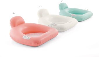 Intex Φουσκωτή Πολυθρόνα Float Lounges-3 Σχέδια 102cmX97cmX43cm (56801EU)