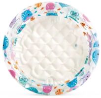 Intex Πισίνα 3-Ring Baby Pool 61x61x22cm (57106NP)