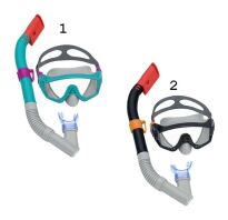 Bestway Σετ Μάσκα-Αναπνευστήρας Spark Wave Snorkel-2 Σχέδια (24068)