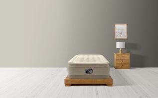 Intex Στρώμα Twin Ultra Plush Airbed Fiber-Tech Bip 99x191x46cm (64426ND)