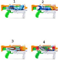 Zuru X-Shot Νεροπίστολο Skins Hyperload Fast-Fill-4 Σχέδια (11854)