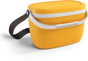 Adriatic Φορητό Ψυγείο 18L-Yellow (9818/G/C)