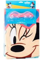 Cerda Minnie Σετ Πετσέτα Θαλάσσης & Γυαλιά Κολύμβησης (2200010832)