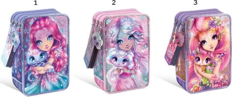 Nebulous Stars 3-Tier Pencil Case-3 Σχέδια (12606)