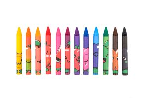 Canenco Κηρομπογιές Αρωματικές Fruitsquad Mini 12Τμχ (FS60354)