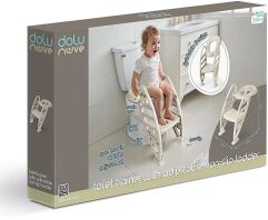 Dolu Κάθισμα Τουαλέτας Με Σκάλα Beige (7241)