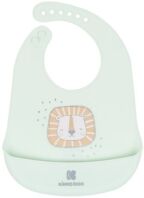 Kikkaboo Σαλιάρα Σιλικόνης Savanna Mint (31303030047)