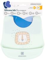 Kikkaboo Σαλιάρα Σιλικόνης Savanna Mint (31303030047)