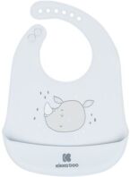 Kikkaboo Σαλιάρα Σιλικόνης Savanna Blue (31303030048)