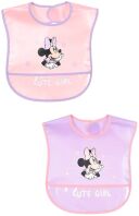 Sun City Χ25/26 Minnie Σετ 2 Σαλιάρες Eva (HY00179)