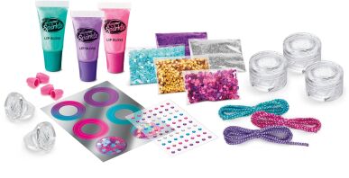 Cra-Z-Art Shimmer'N Sparkle Glitter & Gem Gloss Lockets (65548)