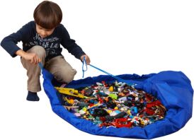 High Hope Τσάντα 2 In Storage Bag-Play Mat Blue (KD304-BLUE)