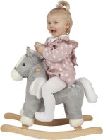 High Hope Κουνιστό Αλογάκι Pony Γκρι Με Ήχο (JR401)