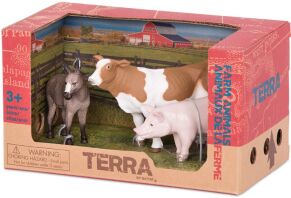 Terra Σετ Farm Animals 3 Τμχ (AN2811Z)