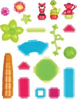 Bristle Blocks Κουτί Τουβλάκια Junlge Adventure 58 Τμχ(3067Z)