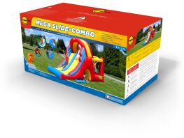 Happy Hop Φουσκωτό Τραμπολίνο Mega Slide-Combo (9082N)