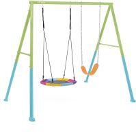 Intex Σετ Κούνια 2 Σε 1 Saucer & Swing 254cmX235cmX200cm (44125)