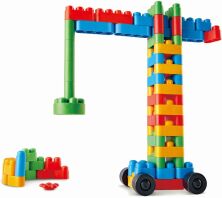 Hape PolyM Σετ Κατασκευών Builder Kit 80Τμχ (760008)