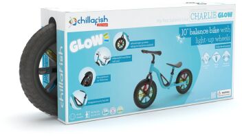 Chillafish Charlie Glow Sky Balance Bike (CPCH02SKY)