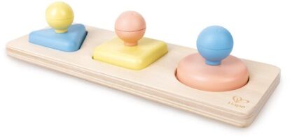 Hape Early Explorer Ξύλινο Montessori Mirror Shape Puzzle (E0072A)