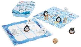 Hape Bamboo Επιτραπέζιο Tic Tac Toe/Snake & Ladders 2 In 1 (E0478A)
