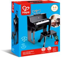 Hape Early Melodies Ξύλινο Πιάνο Learn With Lights (E0629X)