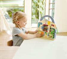 Hape Early Explorer Ξύλινο Lock & Learn Playboard (E1111K)