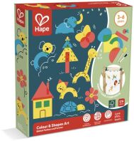 Hape Early Explorer Colour and Shapes Art – Σετ Δημιουργίας με Σχέδια και Χρώματα (E2011A)