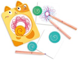 Hape Early Explorer Ξύλινο Spin N' Draw-3 Σχέδια (E2023K)