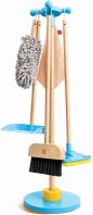 Hape Ξύλινο Σετ Καθαρισμού Broom Set (E3055A)