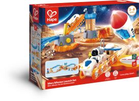 Hape Railway Ξύλινος Σιδηρόδρομος Αποστολή Στο Διάστημα (E3798)