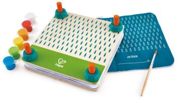 Hape Early Explorer Ξύλινο Σετ Flower Press DYI (E5574A)