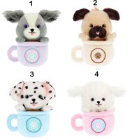 Keel Λούτρινο Puppachino 16cm-4 Σχέδια (SF3561)