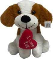 QF Λούτρινο Σκύλος 25cm-2 Σχέδια (UT19-B038T-10)