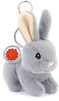 Keel Eco Λούτρινο Μπρελόκ Κουνέλι 12cm (BC4455)