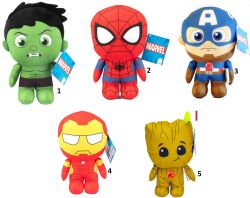 Sambro Λούτρινο Marvel Lil Bodz w/Sound-5 Σχέδια (MAR-9350)