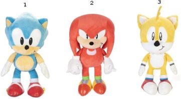 Jakks Pacific Sonic Λούτρινο Basic 20'' W.2-3 Σχέδια (423524-GEN)