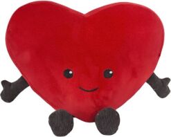 ZEC Λούτρινο Καρδιά Κόκκινη 30cm (F-25001)
