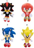 Jakks Pacific Sonic Λούτρινο Basic 9'' W.12-4 Σχέδια (429904-PQ)