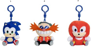 Jakks Pacific Sonic Λούτρινο Hunger 3.5'' W.2-3 Σχέδια (430734)
