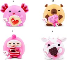 Zuru Λούτρινο Snackles Valentine Series 1-4 Σχέδια (77675)