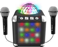 iDance Σετ Karaoke Cube Sing 300 Black (CUBE-SING-300(V2)