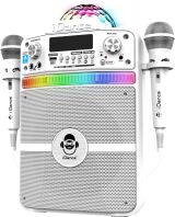 iDance Σετ Karaoke Party Groove White (PARTY-GROOVE(WH)