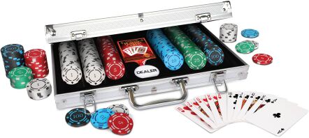 MAM Pro Poker Texas Hold'em Σετ Μάρκες 300Τμχ (PR03352SP4)