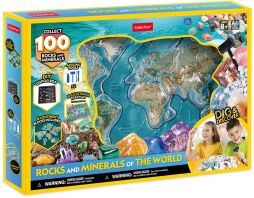 CubicFun Σετ Πολύτιμοι Λίθοι Και Πετρώματα 100Τμχ (G0801)