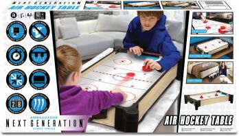 MAM Ξύλινο Air Hockey Tabletop 68.5cm. (MA3151_27)