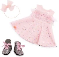 Our Generation Ενδυμασία Girly Dress With Boots (BD30535Z)