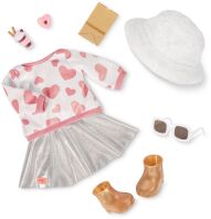 Our Generation Ενδυμασία Deluxe Top & Skirt With Heart (BD30574Z)